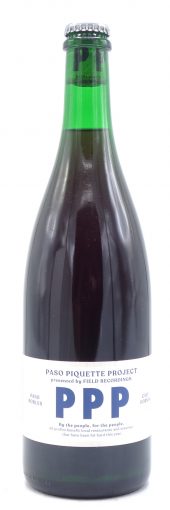 2020 Field Recordings Paso Robles Sparkling Red PPP Paso Piquette Project 750ml