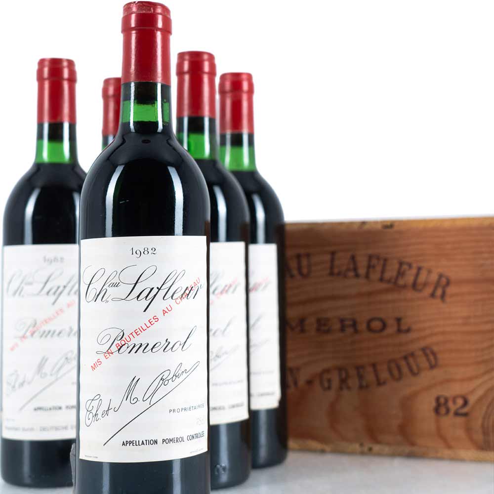 Lot 459: 12 bottles 1982 Chateau Lafleur in OWC