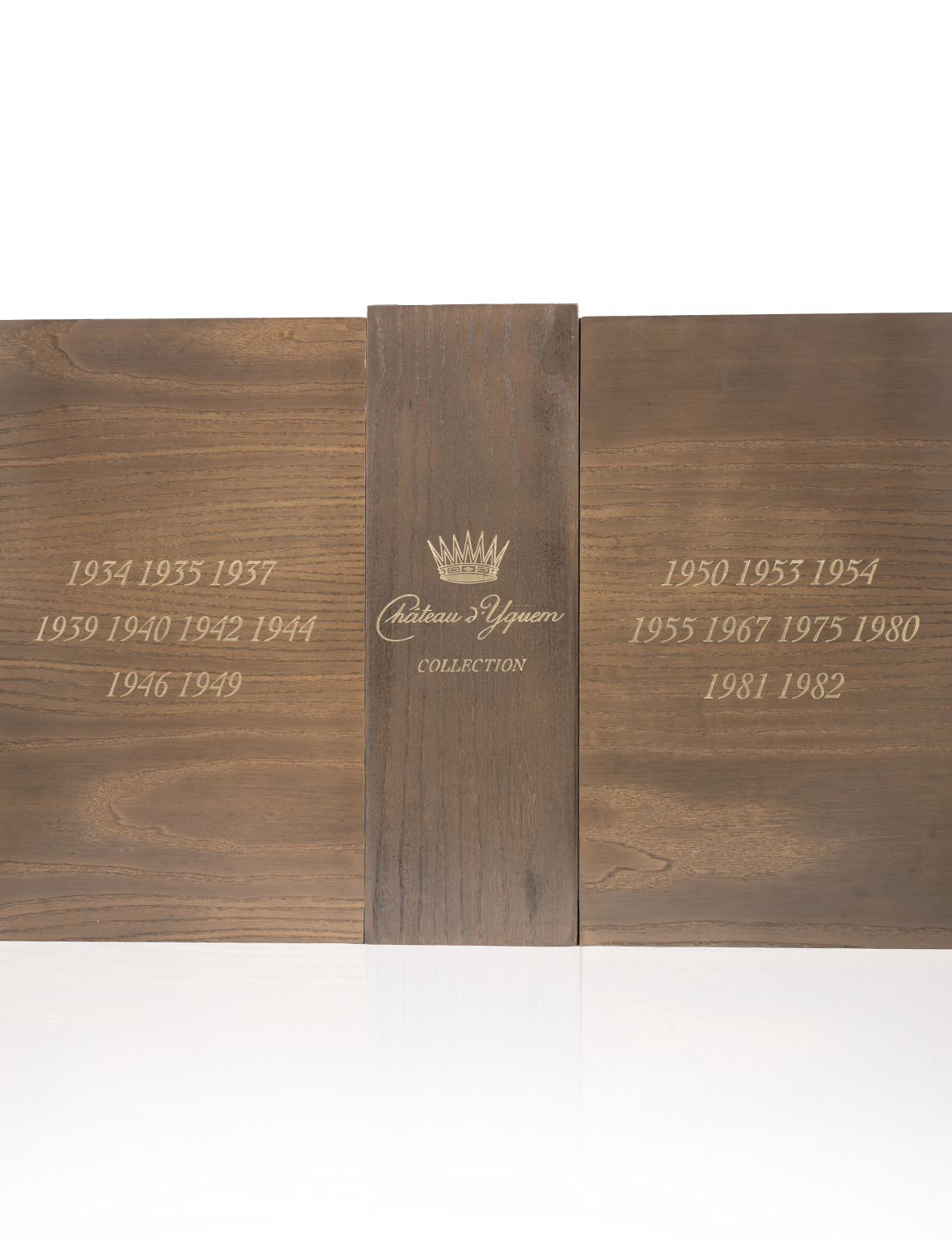 Lot 396: 18 bottles 1934-1982 Chateau d’Yquem in custom OWC